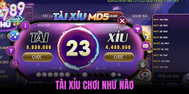 tài xỉu chơi như nào