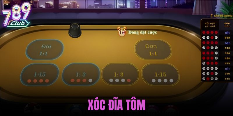 xóc đĩa tôm