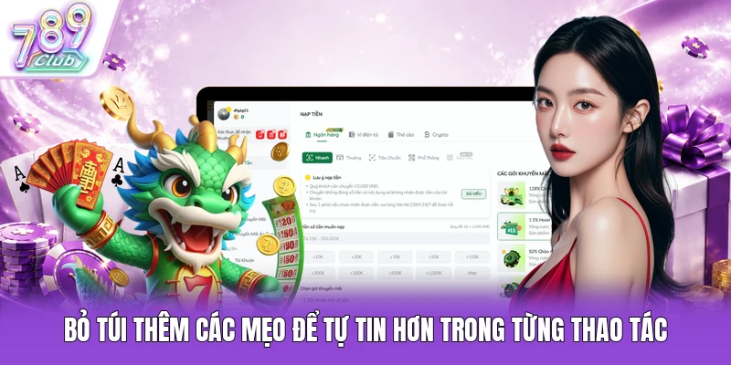 Bỏ túi thêm các mẹo để tự tin hơn trong từng thao tác